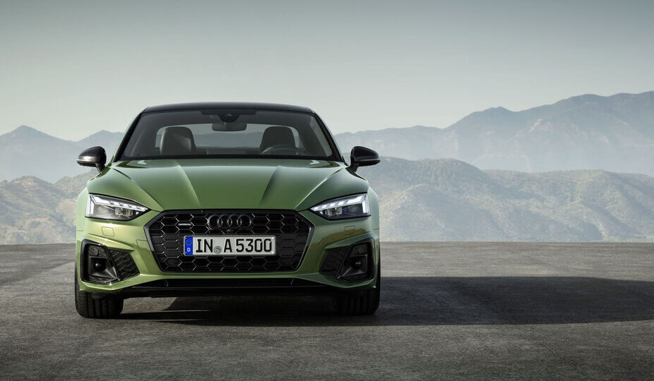 نمای جلویی A5 Coupe